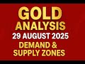 29 August 2025 Gold Price Action | Demand Zone & Supply Zone Analysis"