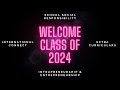 Welcome class of 2024