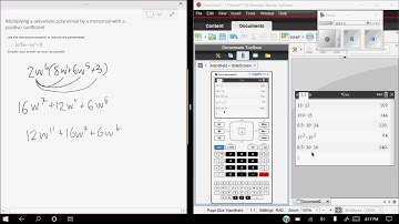 Multiplying a univariate polynomial by a monomial with a positive coefficient