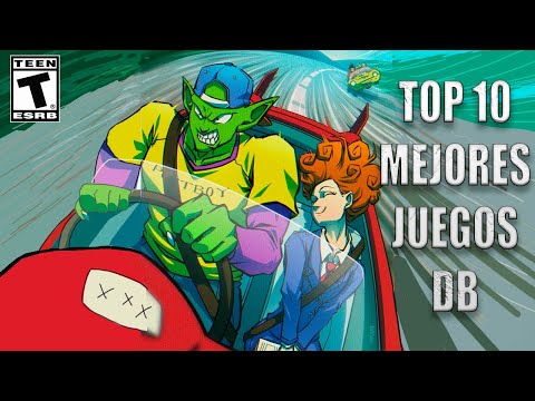 TOP 10 mejores VIDEOJUEGOS de Dragon Ball z / GT / Super - Goku Fu