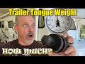 Tongue Weight / Over Weight?