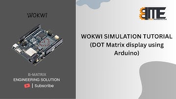 🧠 WokWi Simulation Tutorials – Dot Matrix Display | Arduino Scrolling Text Project 📟