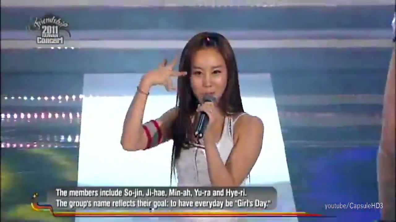 [Live HD] Girl's Day - Nothing last forever - Korea Taiwan Friendship Concert 2011