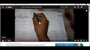Frame of Reference Classical Mechanics in Urdu/ Hindi|| Maths with Nauman Ali
