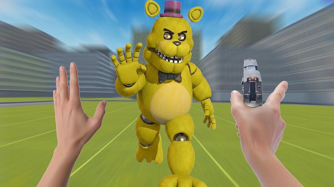 對抗邪惡FNAF泰迪熊-Bonelab VR