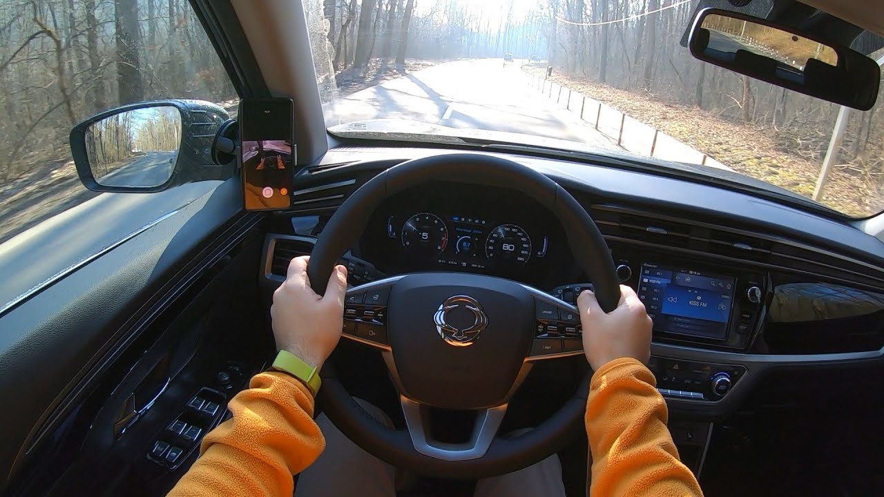 SsangYong Korando (1.5 Turbo 6 Speed Manual) POV Test Drive