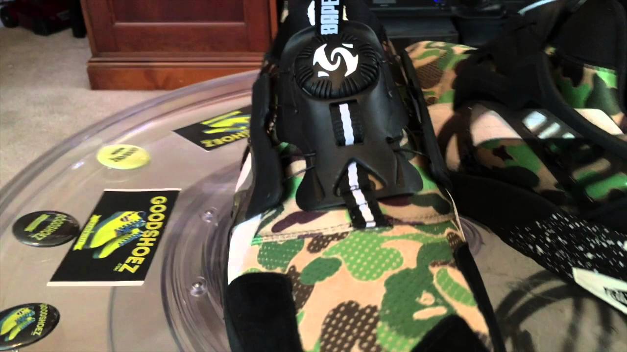 puma disc blaze bape camo green