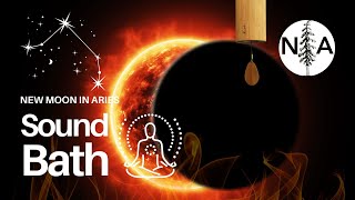 Ignis Koshi Chime | Fireside Stillness in Nature | Aries New Moon & Solar Eclipse Sound Bath ASMR screenshot 5