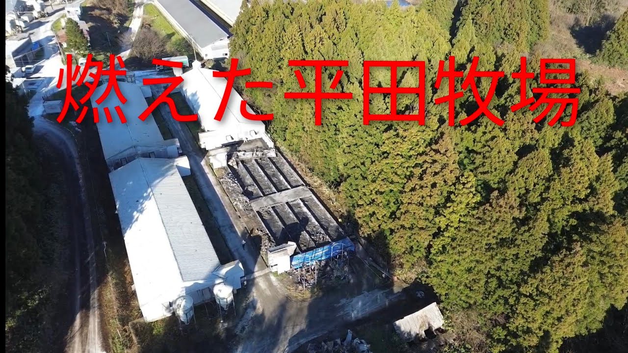 火事になった平田牧場の養豚場を見てきた