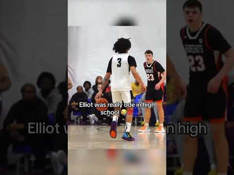 Elliot Cadeau was a PROBLEM in HS … 🫣 #basketball #marchmadness #college