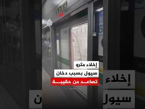 إخلاء ركاب قطار مترو في العاصمة الكورية الجنوبية بعد تصاعد دخان من أمتعة أحد الركاب