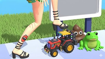 Tippy Toe 3D - Android,ios Gameplay Walkthrough All Levels - 165