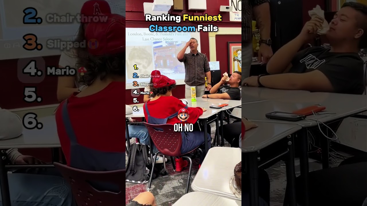 Ranking Funniest Classroom Fails