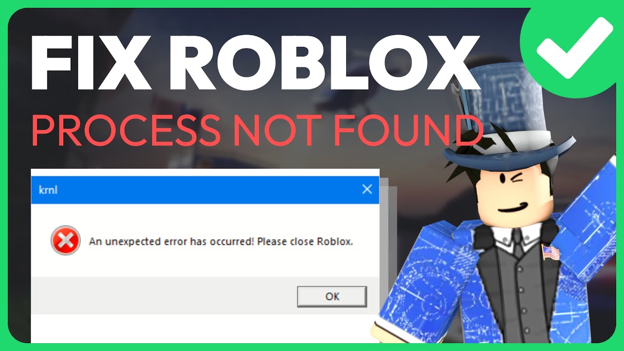 2023 Krnl roblox process not found Và …How 