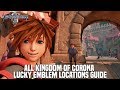 Kingdom Hearts 3 - Kingdom of Corona Lucky Emblem Locations Guide (Mickey Emblem Locations)