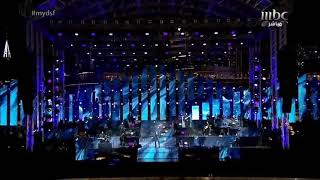 اغنية نفس النهاية تامر حسني من حفل مهرجان دبي 2020