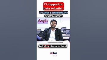 #IT #support to #Data Scientist: Ayush