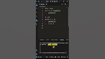 Python Loops in 30 Seconds – For vs While#shorts  #kody