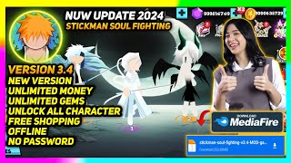 UPDATE !! Stickman Soul Fighting Mod Apk Terbaru 2024 v3.4 - Unlimited Money & Diamond screenshot 5