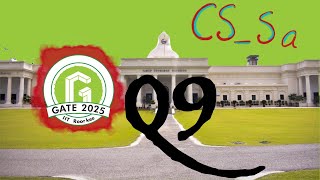 GATE CSE 2025 set 1 Question 9