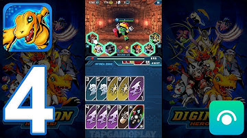 Digimon Heroes! - Gameplay Walkthrough Part 4 - Islands 5-6 (iOS, Android)