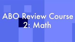 ABO Review Video 2