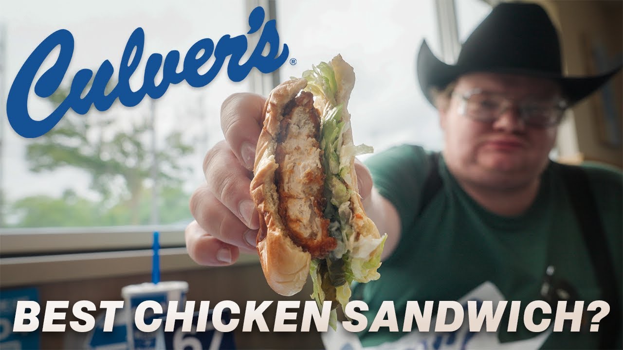 Лучший сэндвич с курицей? Обзор сэндвича с хрустящей курицей от Culver's
