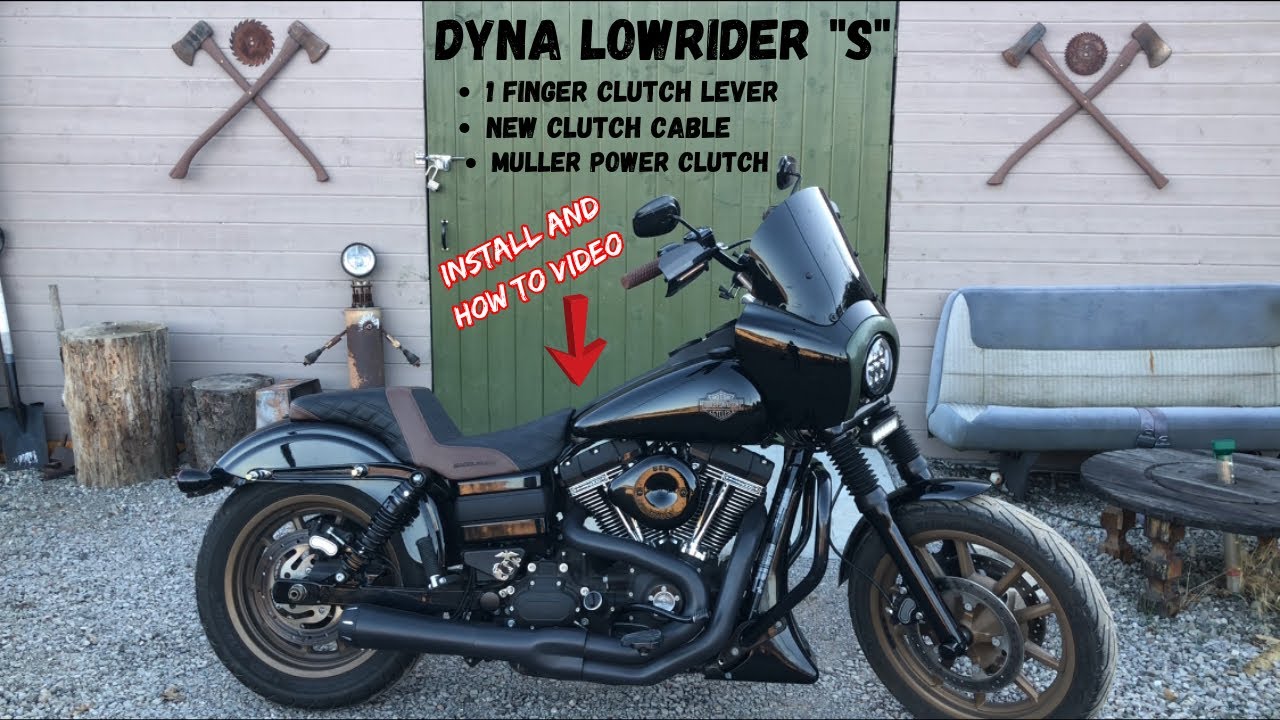 Harley Davidson DYNA Lowrider "S" Clutch lever Clutch cable Muller