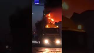 Kereste Fabrikasında Yangın Çıktı In