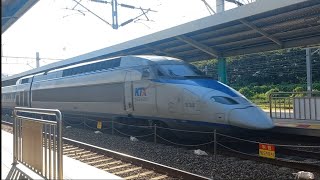 코레일 KTX 서울행 38호기 영등포역 통과