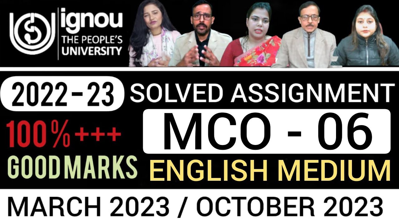 mco 06 solved assignment 2022 23
