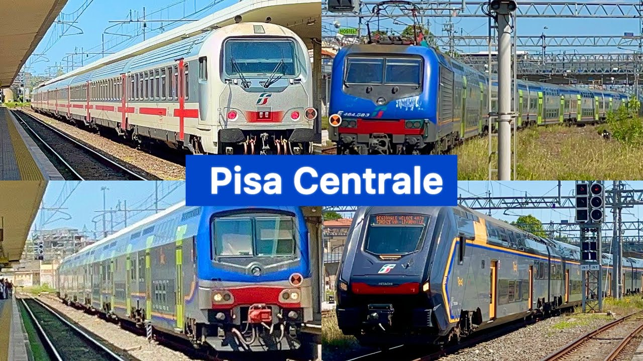 Treni Alla Stazione Di Pisa Centrale ( Arrivi - Partenze - In Transito )