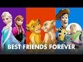 Best friends forever supercut  oh my disney