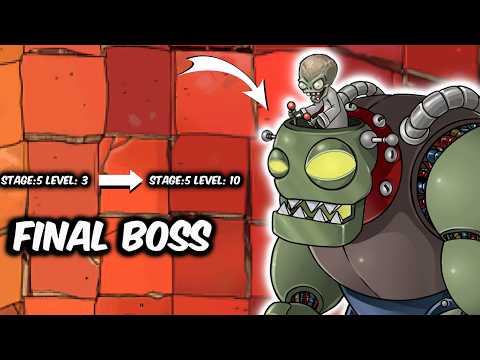 Plant vs zombies final boss fight Full Gameplay Walkthrough - Silver Sunflower trophy |5-3 to 5-10|