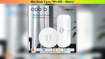 Tuya Zigbee Vibration — Discount (2025): Tuya Zigbee Vibration Sensor With Tilt XYZ Axis
