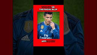 Tutorial on This Radial Blur 🔥 Viral CapCut Edit Tutorial #shorts