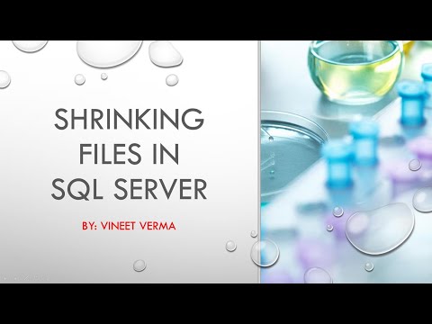 Shrinking Files in