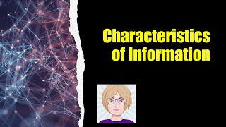 Characteristics Of Useful Information - Ais