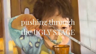 Surviving the UGLY Stage of a Painting + My First Art Exhibition!