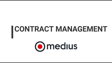 Medius Contract Management | Medius