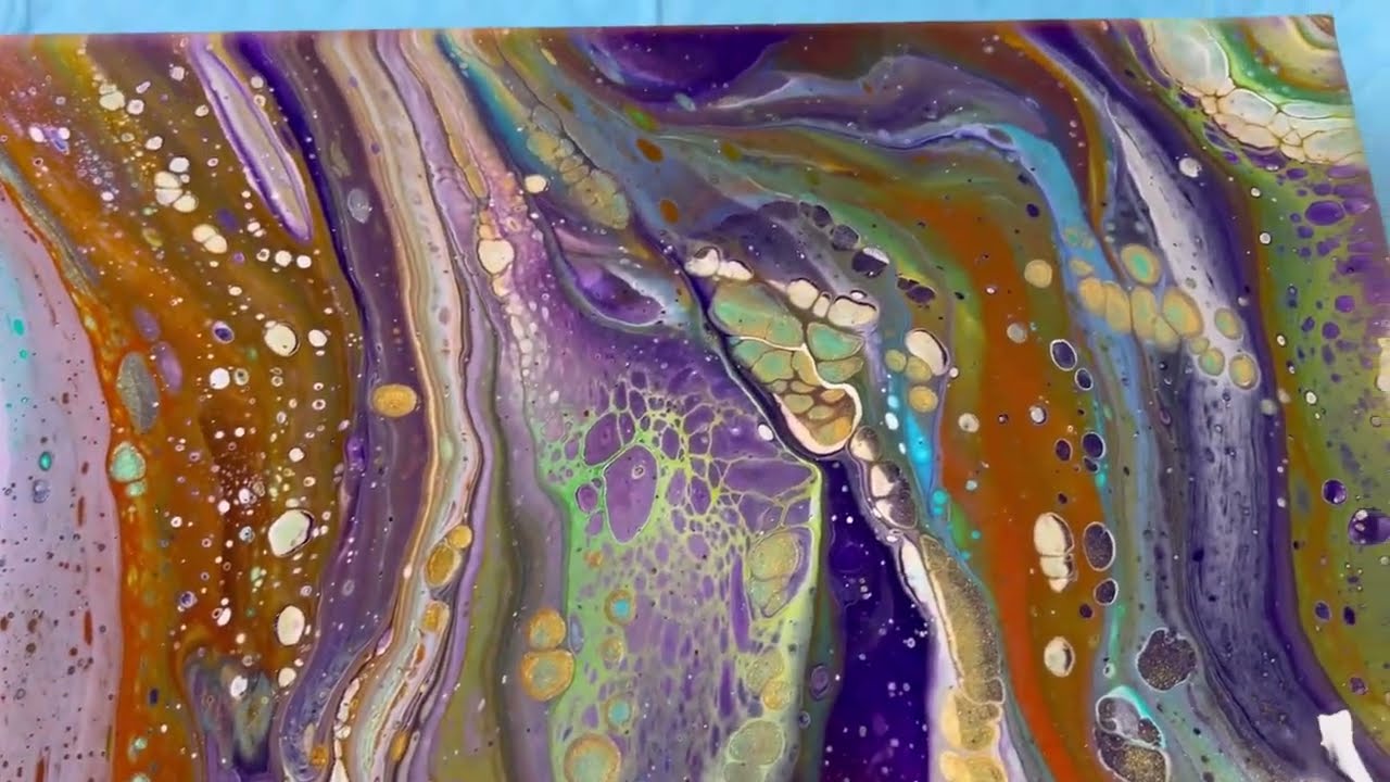 #91 Double flip cup with a river of QNAG