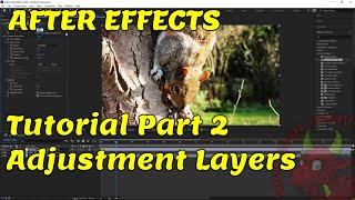 How To Use Adjustment Layers In After Effects  After Effects Tutorial Part 2