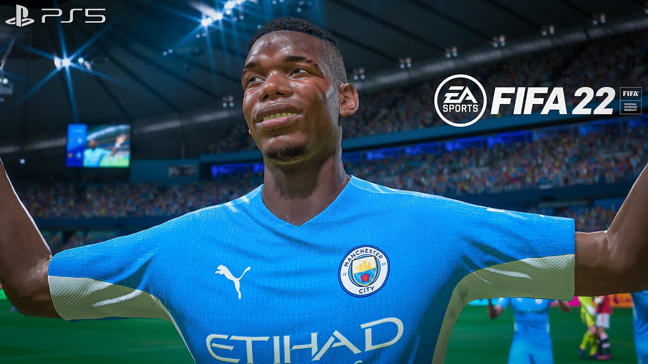 FIFA 22 - Man City Vs Man United Ft. Haaland, Pogba, - Premier League 22/23 PS5 Full - 4K Gameplay