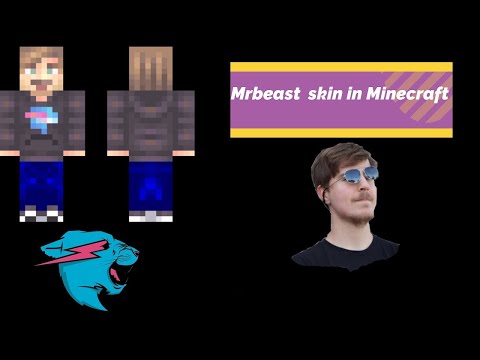 Mrbeast Gaming Skin In Minecraft For Free 2020 Mrbeastgaming Mrbeastnibecraft Ft Mrbeast Chandler Youtube - mrbeast roblox skin