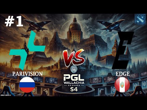 ПЕРУАНЦЫ КОТОРЫЕ УДИВЛЯЮТ | Parivision vs Edge #1 (BO3) PGL Wallachia S4