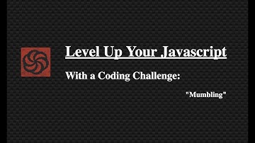 codewars javascript - Mumbling