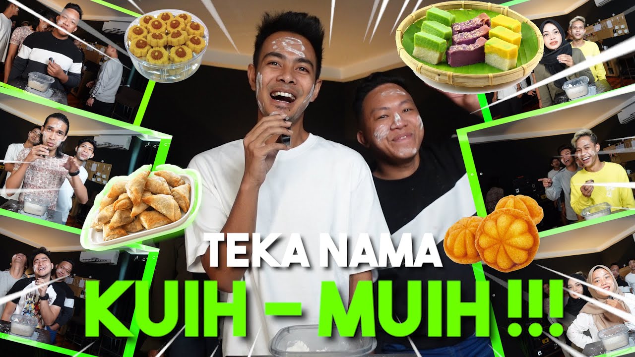 TEKA NAMA KUIH-MUIH DALAM MALAYSIA !!! SEMUA TERKEJUT DEKAT IKA KALI NI...