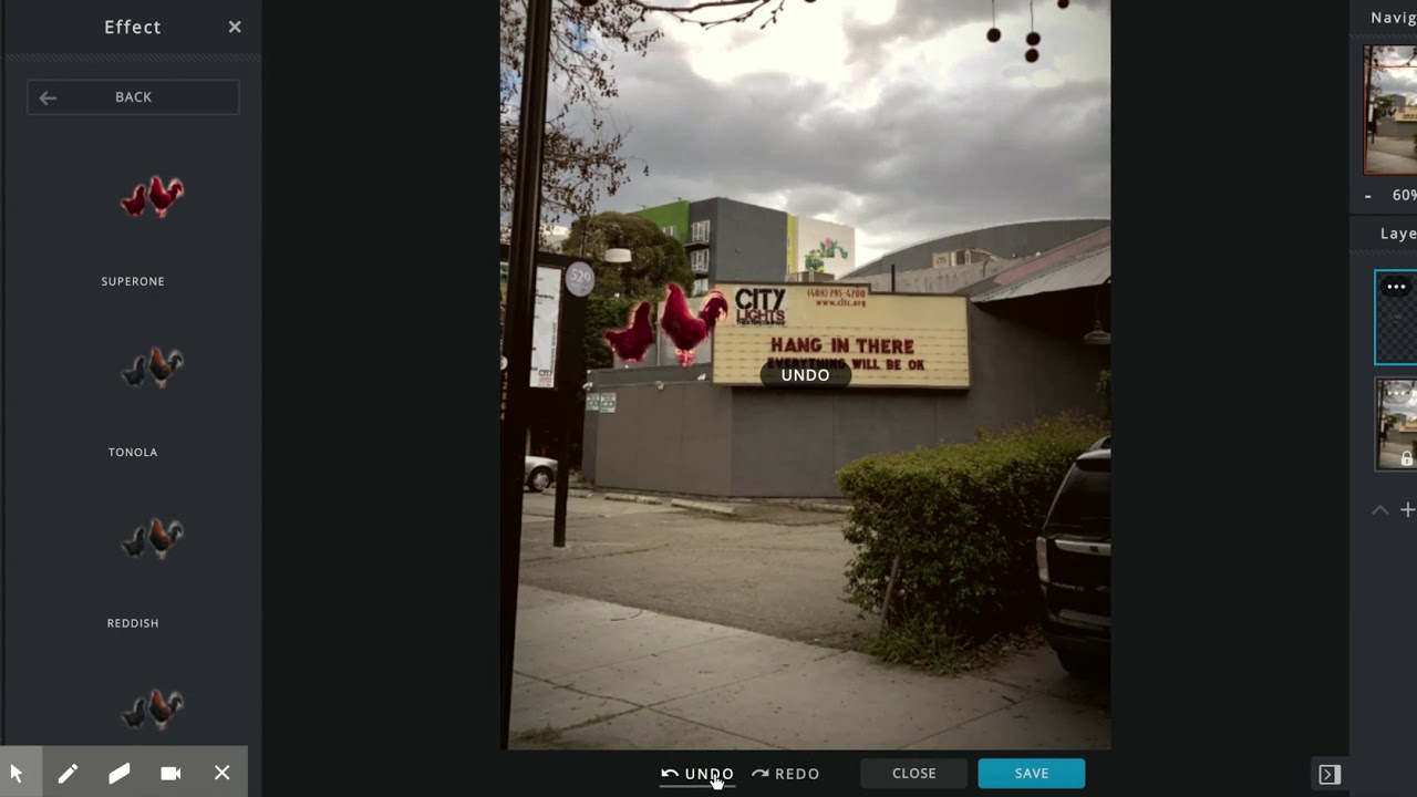 Pixlr Tutorial Part 3 - Place selected object on other image, adjust layer, and save as .jpg