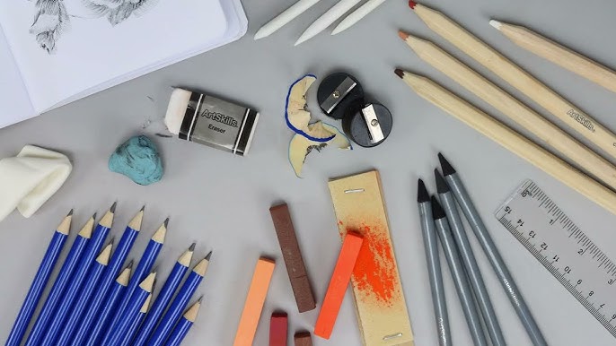 Basic Pencil Drawing Kit Essentials: A Quick Art Supplies Guide! 