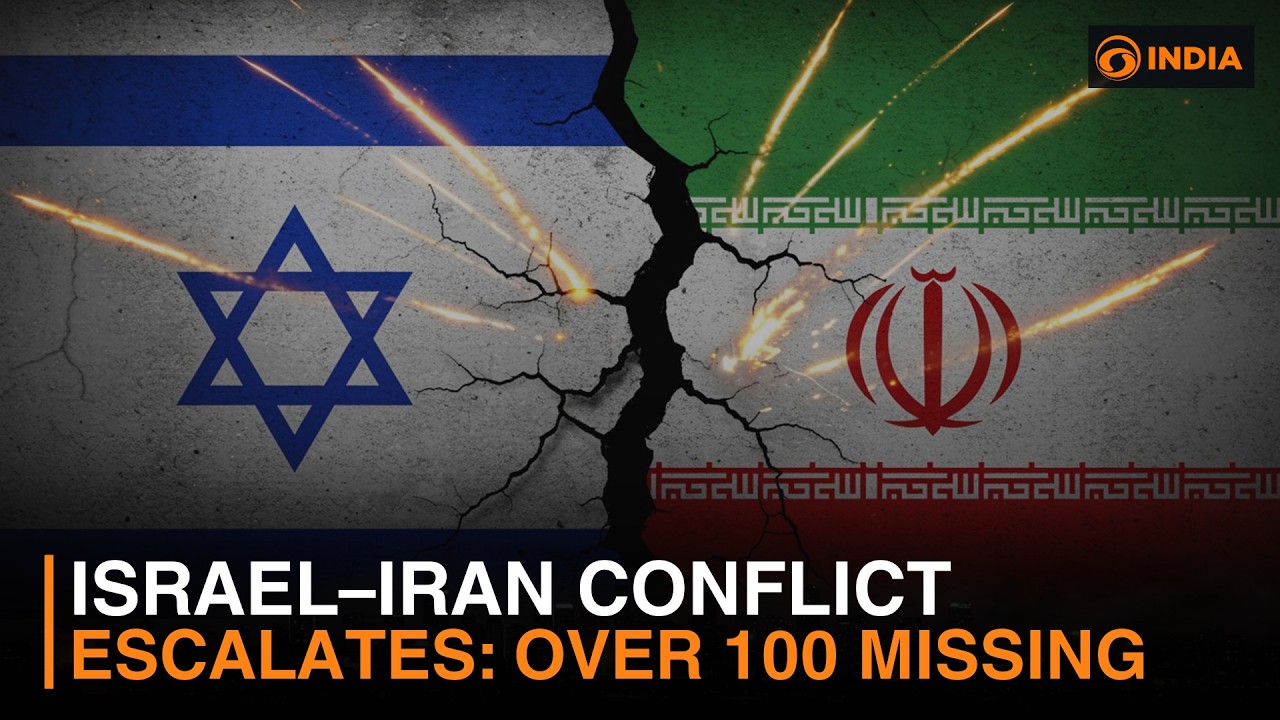Israel–Iran Conflict Escalates: Over 100 Missing & more | DD India Live | 5 PM IST